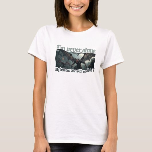 悪魔的な仲間 Tシャツ (正面)