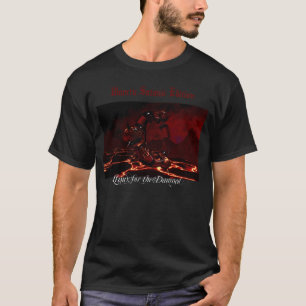 悪魔的なLinuxガラス Tシャツ