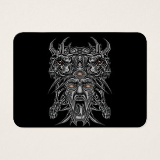 「悪魔顔美的マスクデザイン」