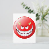 悪魔顔2 ポストカード (スタンド正面)