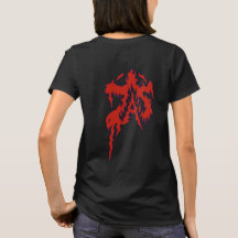 悪魔風　女性用Tシャツ