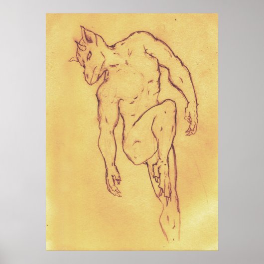 悪魔飛んでいる ポスター (正面)