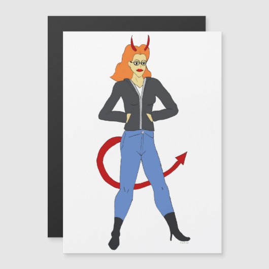 悪魔 (正面/裏面)