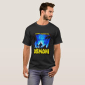 悪魔1985カルトクラシックホラー映画!クラシック Tシャツ (正面フル)