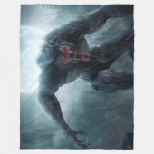 悪魔1 フリースブランケット (正面)