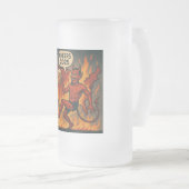 悪魔2025 フロストグラスビールジョッキ (正面右)