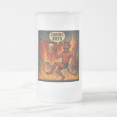 悪魔2025 フロストグラスビールジョッキ (中央)