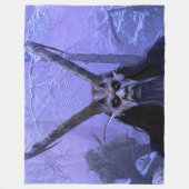 悪魔2 フリースブランケット (正面)