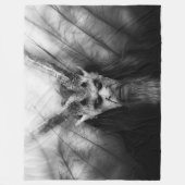 悪魔3 フリースブランケット (正面)