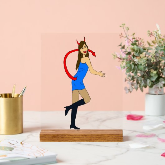 悪魔 アクリルサイン (ウェディング)