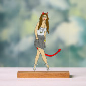 悪魔 アクリルサイン (ニュートラル)