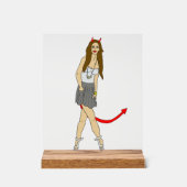 悪魔 アクリルサイン (正面)