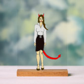 悪魔 アクリルサイン (ニュートラル)