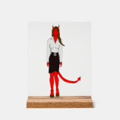 悪魔 アクリルサイン (正面)