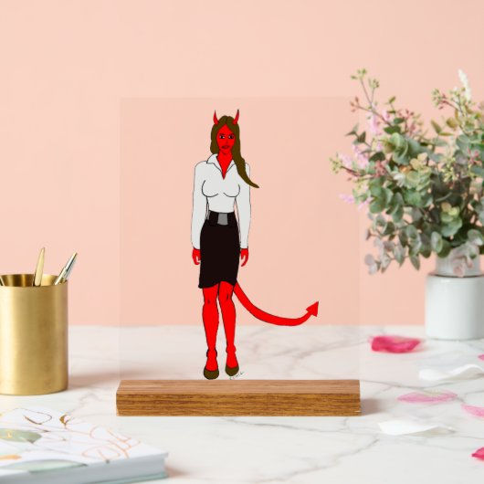 悪魔 アクリルサイン (ウェディング)