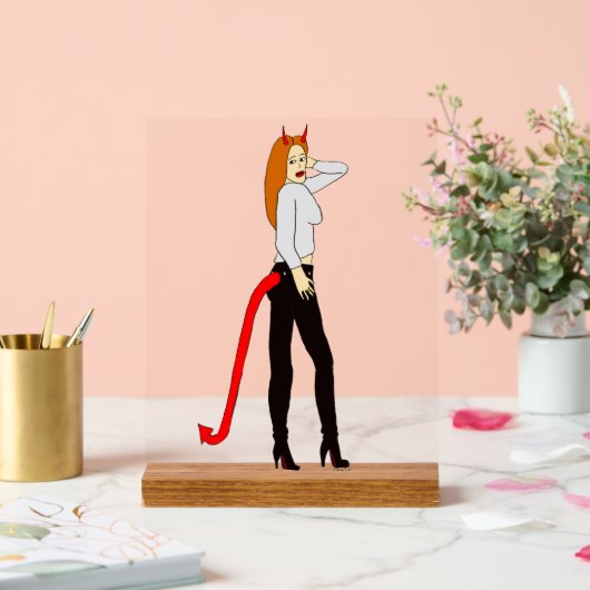 悪魔 アクリルサイン (ウェディング)