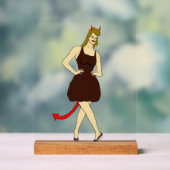 悪魔 アクリルサイン (ニュートラル)