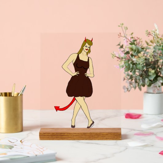 悪魔 アクリルサイン (ウェディング)