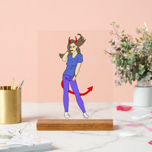 悪魔 アクリルサイン (ウェディング)