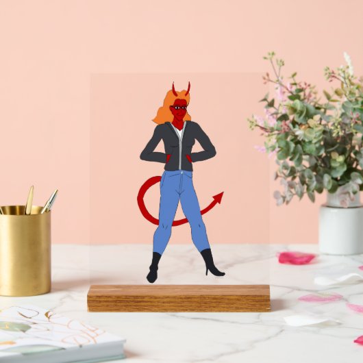 悪魔 アクリルサイン (ウェディング)