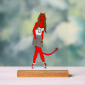 悪魔 アクリルサイン (ニュートラル)