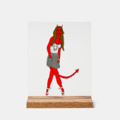 悪魔 アクリルサイン (正面)