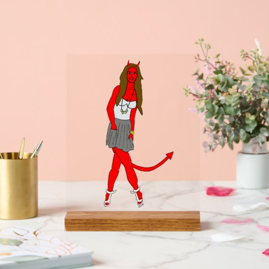 悪魔 アクリルサイン (ウェディング)