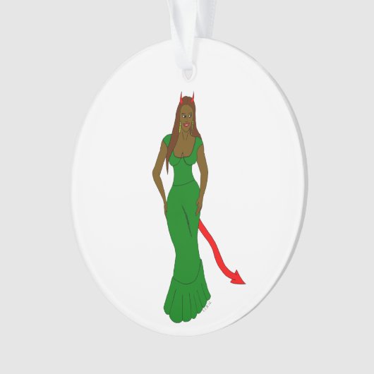 悪魔 オーナメント (正面)