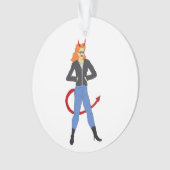 悪魔 オーナメント (正面)