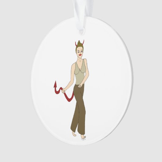 悪魔 オーナメント (正面)