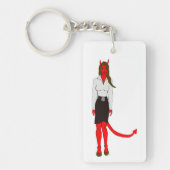 悪魔 キーホルダー (正面)