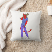 悪魔 クッション (ブランケット)