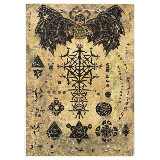 悪魔 クリップボード (裏面)