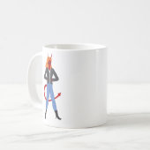 悪魔 コーヒーマグカップ (正面左)
