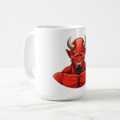 悪魔 コーヒーマグカップ (正面左)