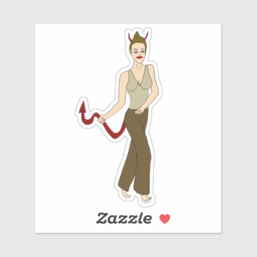 悪魔 シール (シート)