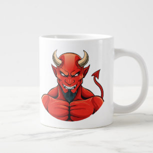 悪魔 ジャンボコーヒーマグカップ