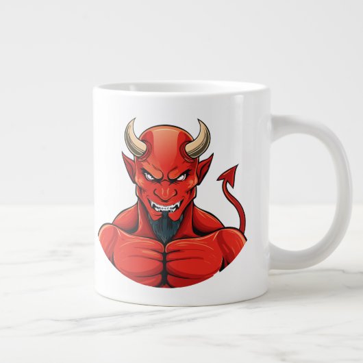 悪魔 ジャンボコーヒーマグカップ (右)