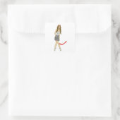 悪魔 スクエアシール (バッグ)