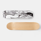 悪魔 スケートボード (横)