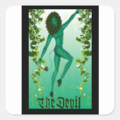 悪魔 – ステッカー (正面)