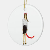 悪魔 セラミックオーナメント (左)