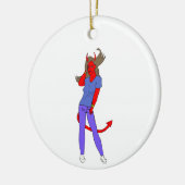 悪魔 セラミックオーナメント (左)