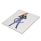 悪魔 タイル (側面)