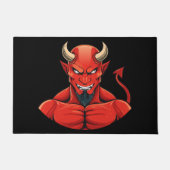 悪魔 ドアマット (正面)