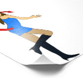 悪魔 フォトプリント            (角)