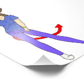 悪魔 フォトプリント            (角)