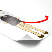 悪魔 フォトプリント            (角)