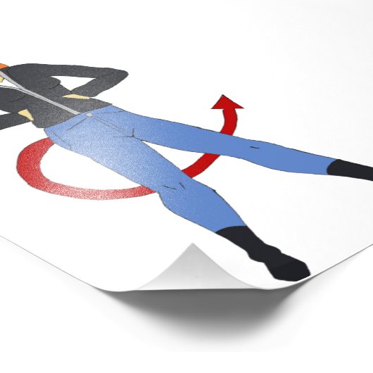 悪魔 フォトプリント            (角)