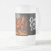 悪魔 フロストグラスビールジョッキ (正面右)